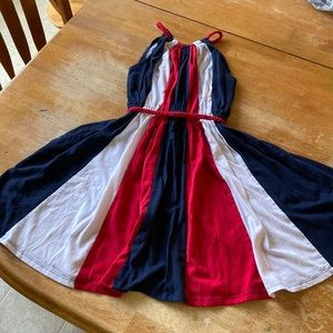 Super cute red, white, and blue 4th of July dress from the children’s place 7/8.